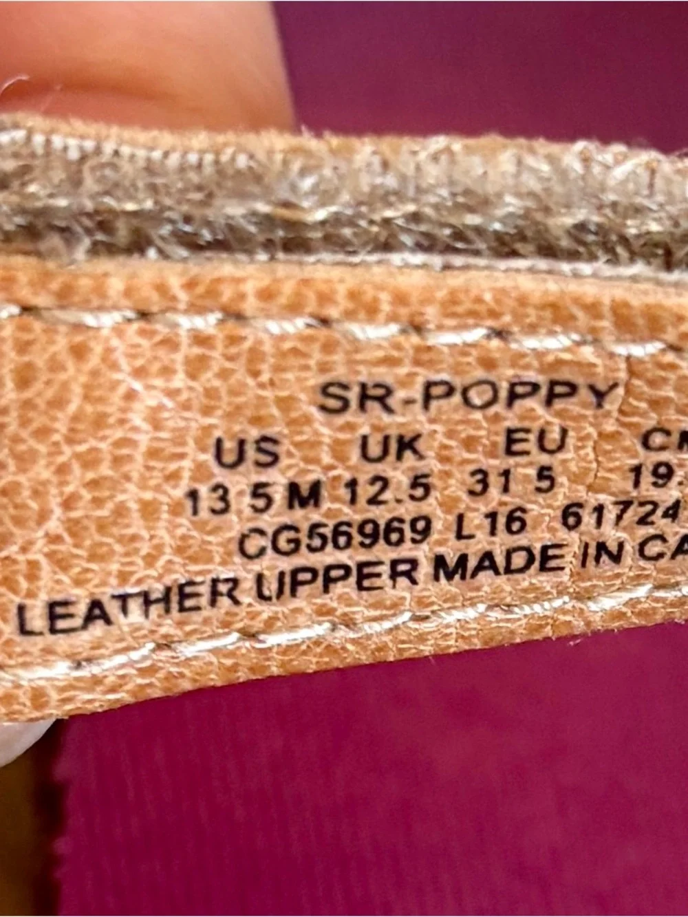Stride Rite Poppy Leather Mary Jane little girl 13.5